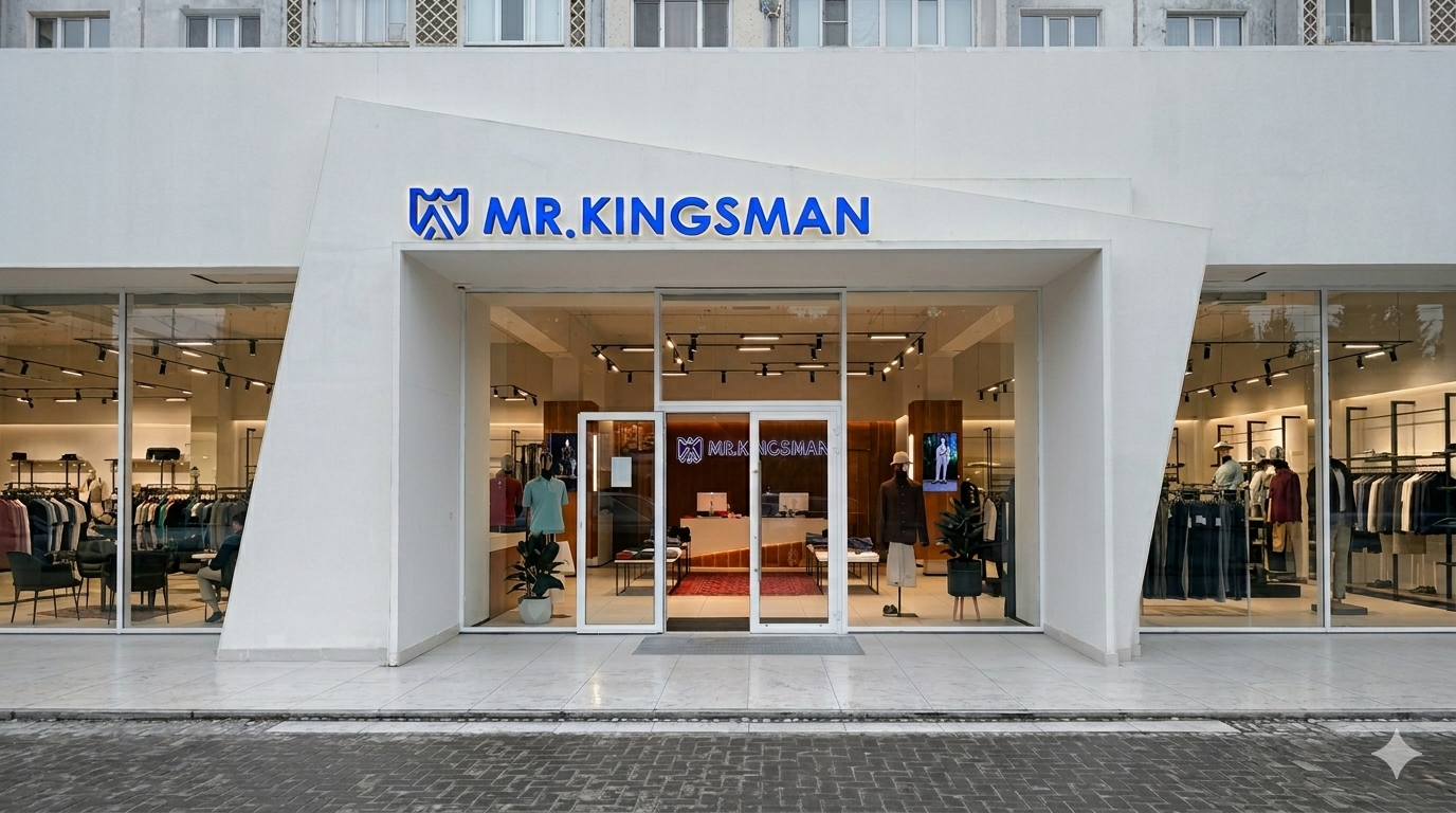 Фасад магазина MR.KINGSMAN
